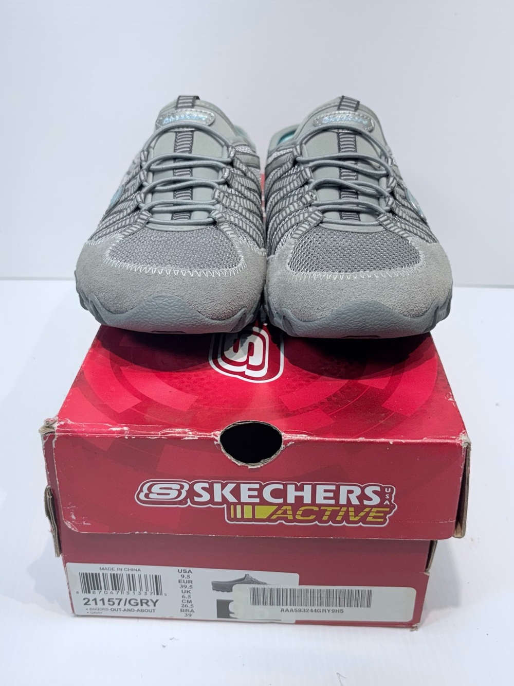 SKETCHERS Bikers - Hot Ticket Open-Back Mules - Women's Size 9.5 (European 39.5)